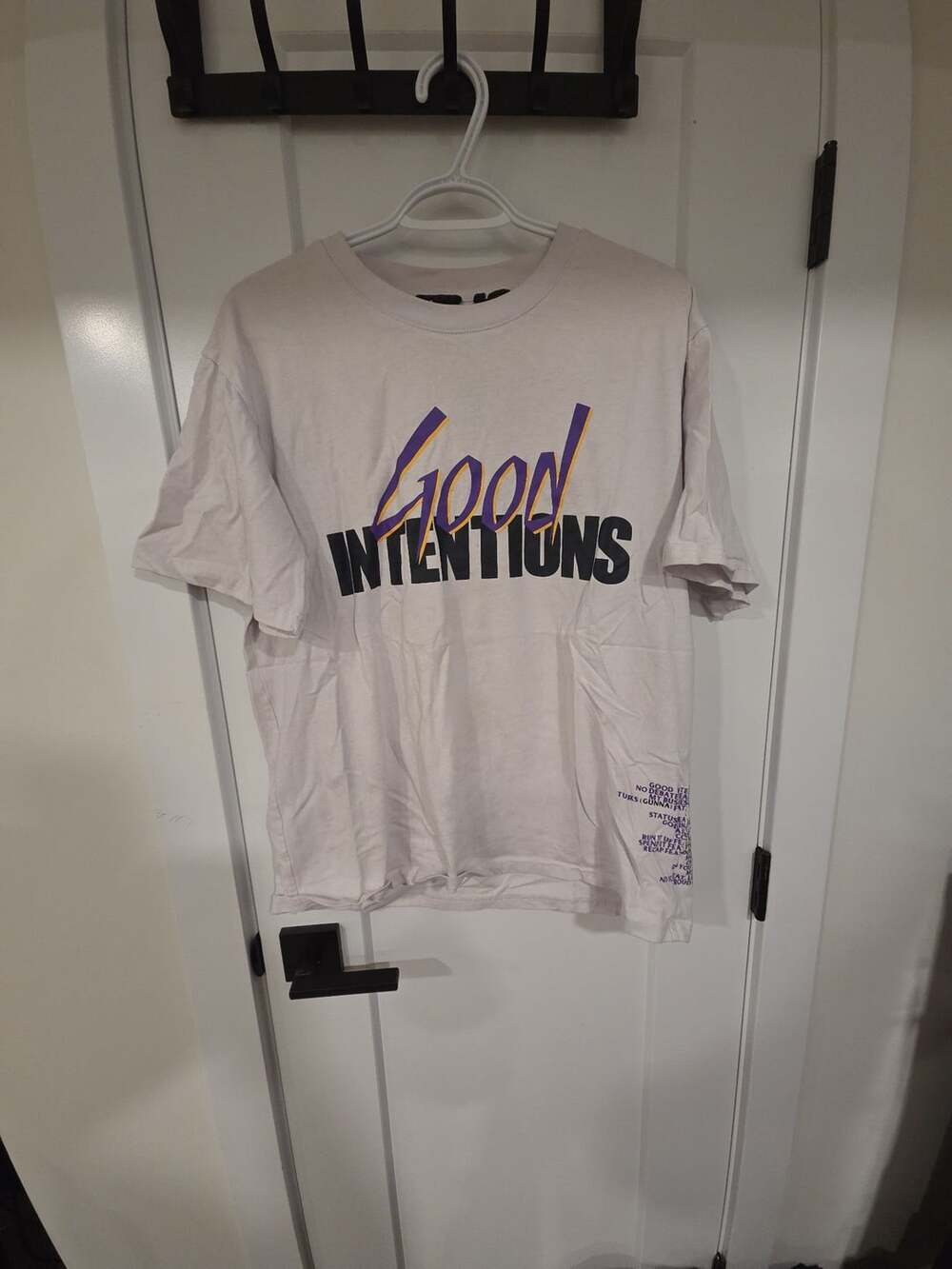 Vlone x Nav Good Intentions Doves T-Shirt White